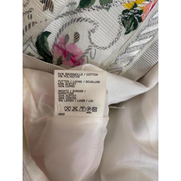 Vintage 1980s Floral Cropped Jacket - Picture 6 of 6